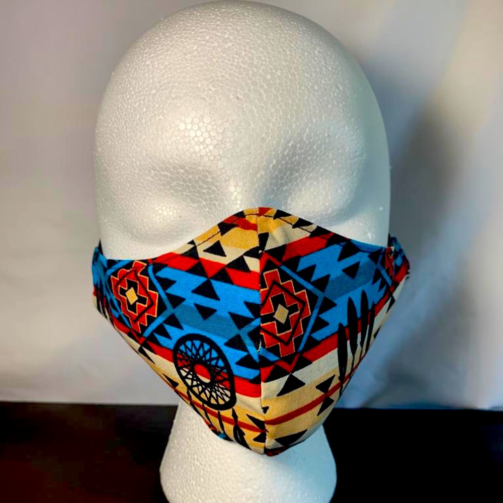 Handmade Face Mask Tribal Native Dream Catcher